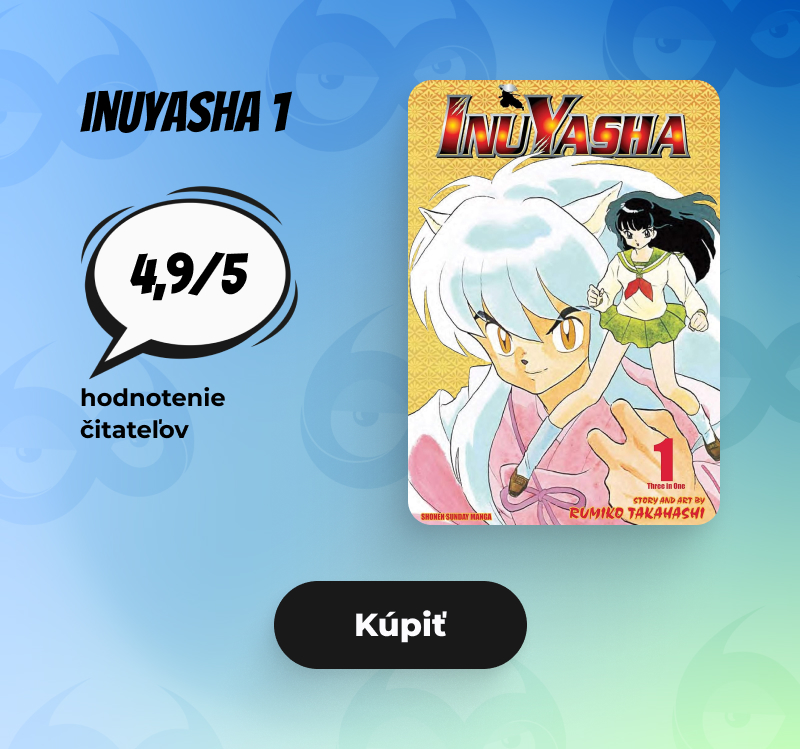 darček za vysvedčenie pre deti 15+ rokov manga inuyasha