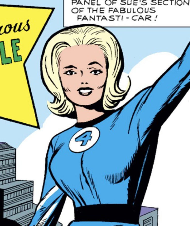 Invisible Woman komiks kresba