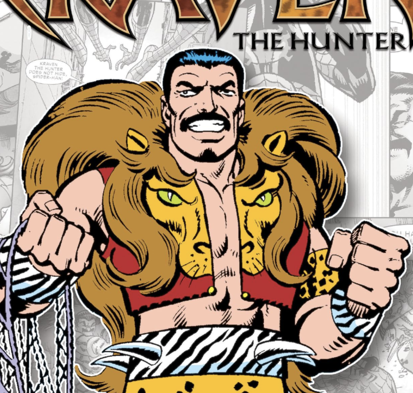 Kraven the Hunter komiks kresba