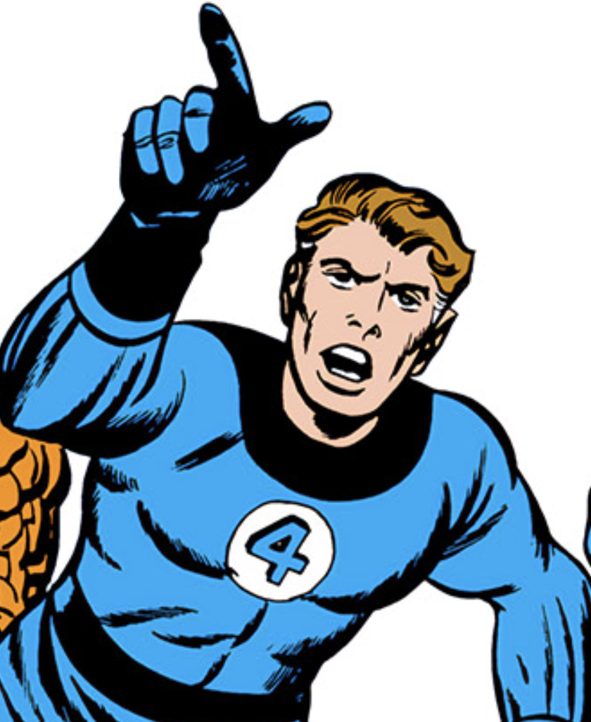 Mr. Fantastic komiks kresba