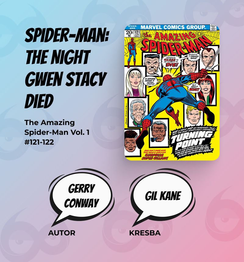 Najlepšie Spider-Man komiksy - The Night Gwen Stacy Died