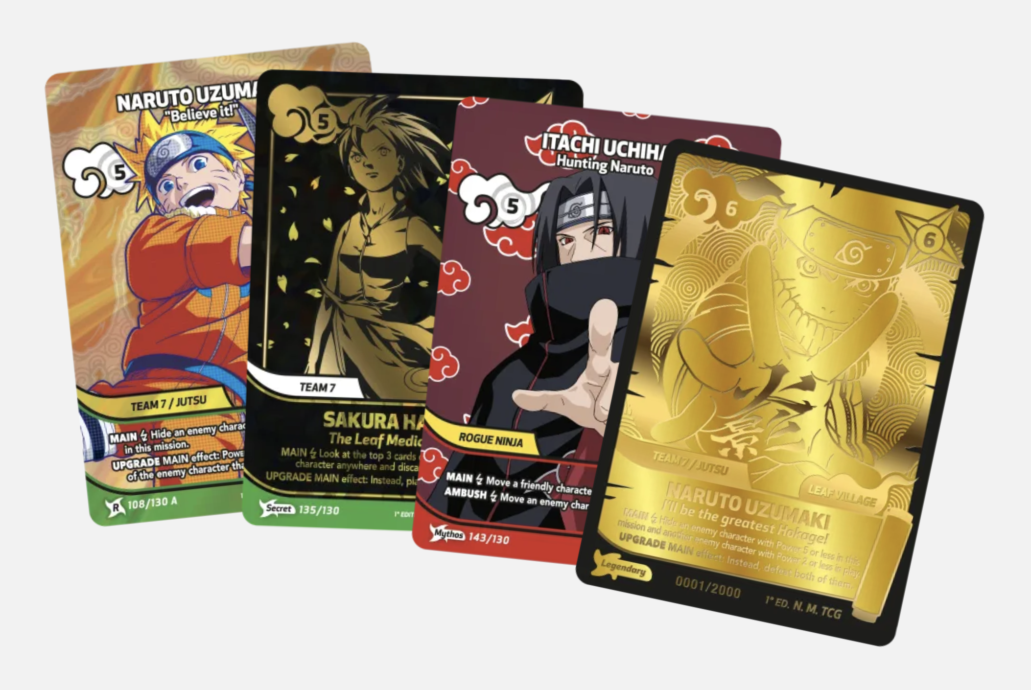 naruto mythos tcg karty