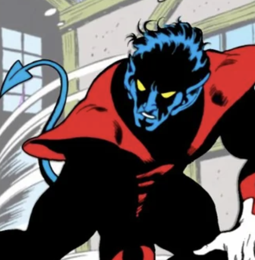 Nightcrawler komiks kresba