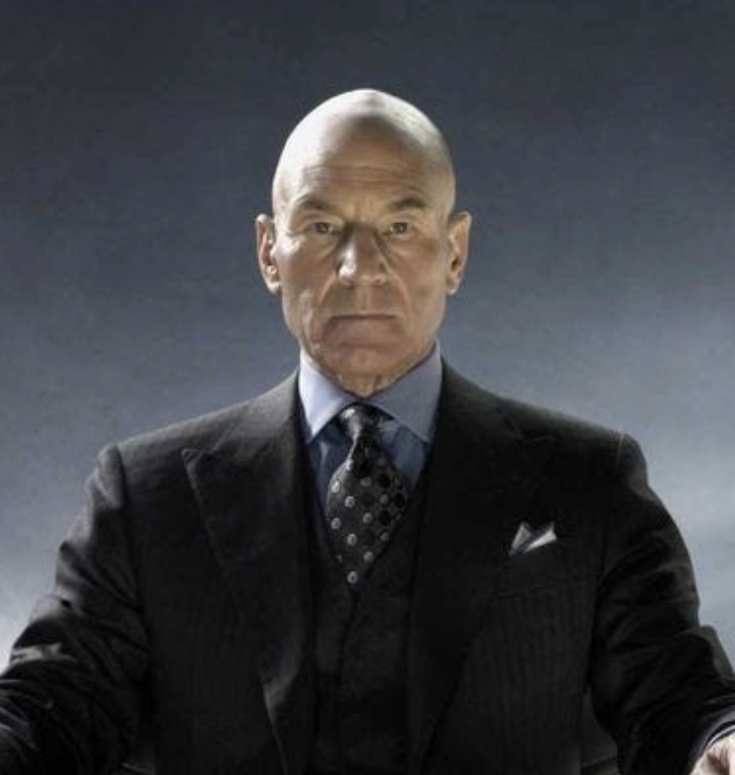 Professor X – Patrick Stewart vo filme