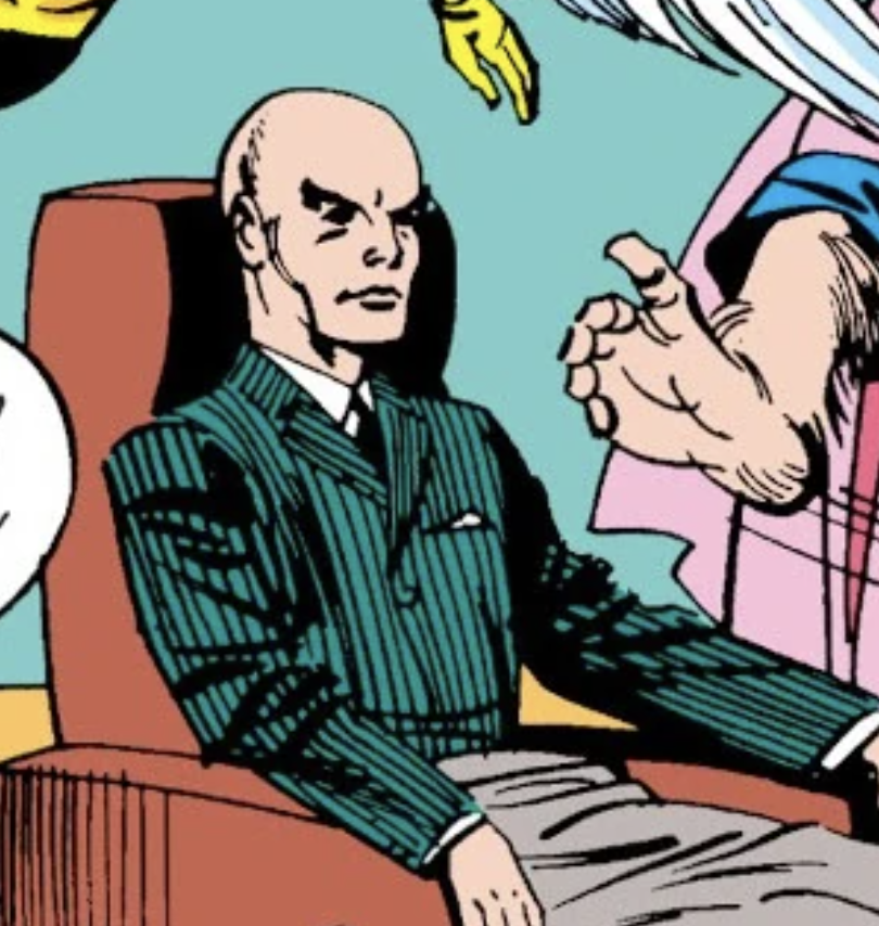 Professor X komiks kresba