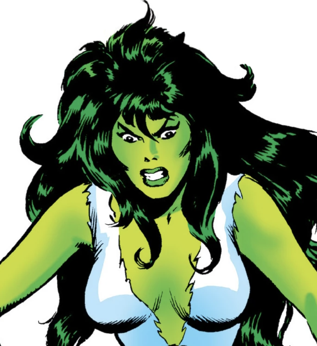 She-Hulk komiks kresba