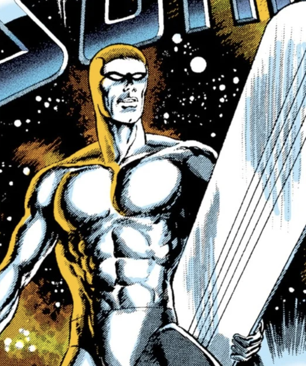 Silver Surfer komiks kresba