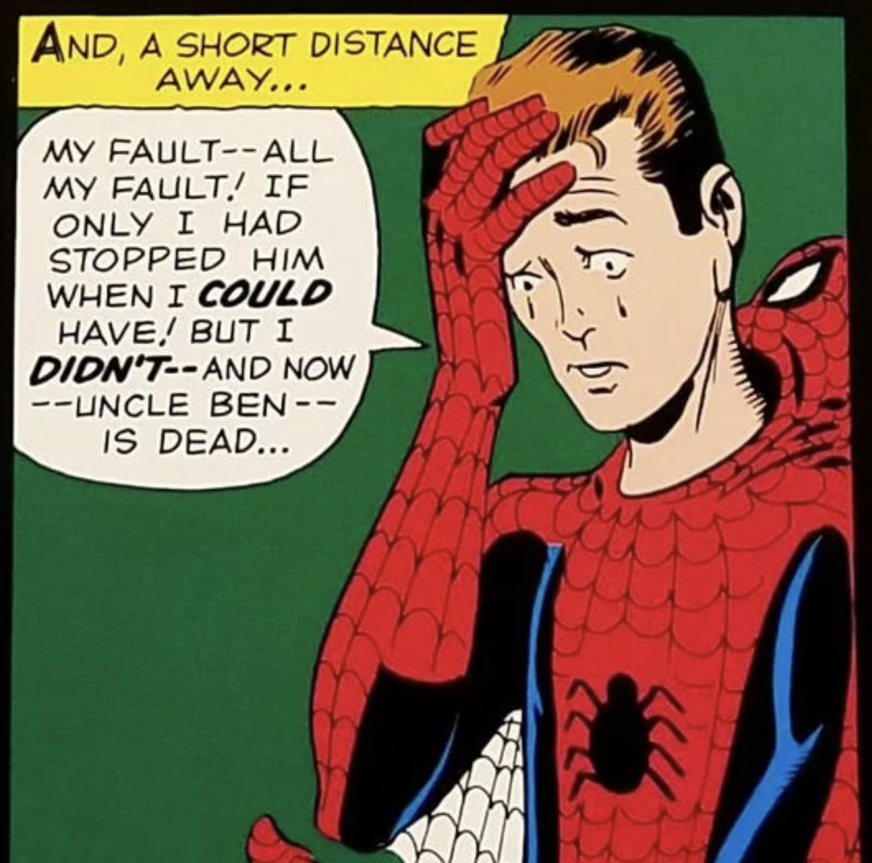 Spider-Man komiks kresba