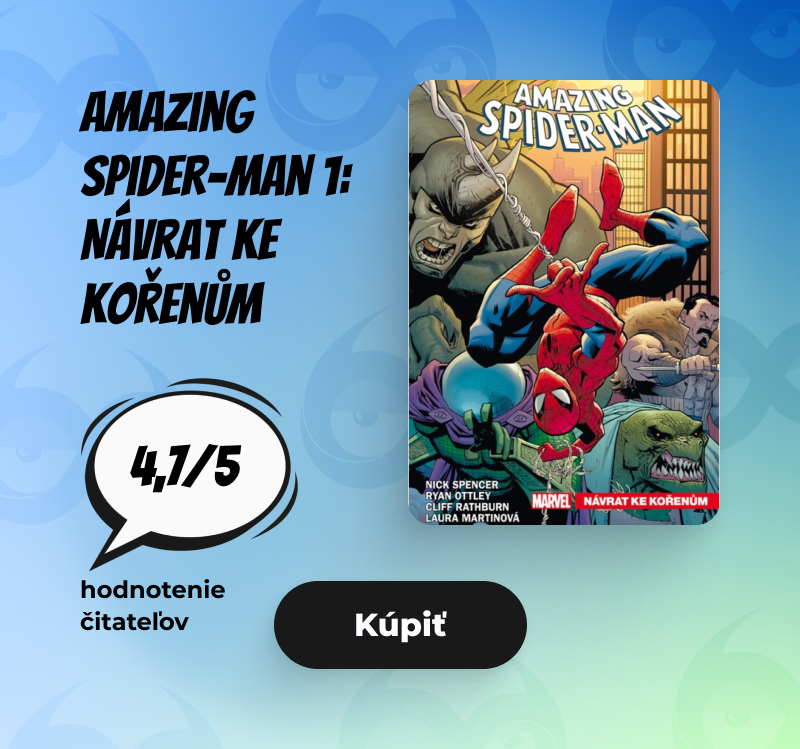 darček za vysvedčenie pre deti 11-14 rokov komiks spider-man