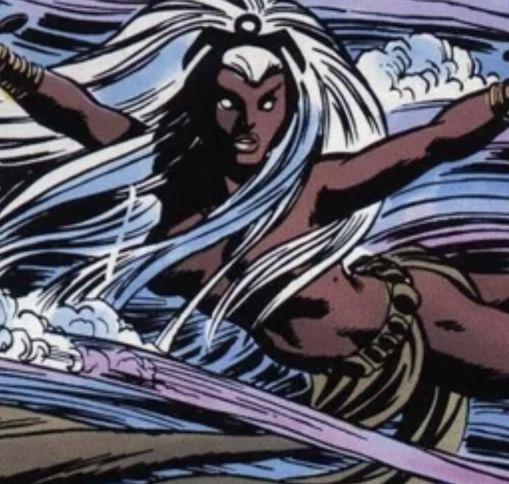 Storm komiks kresba