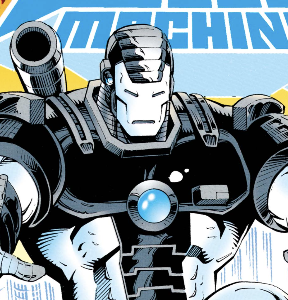 War Machine komiks kresba