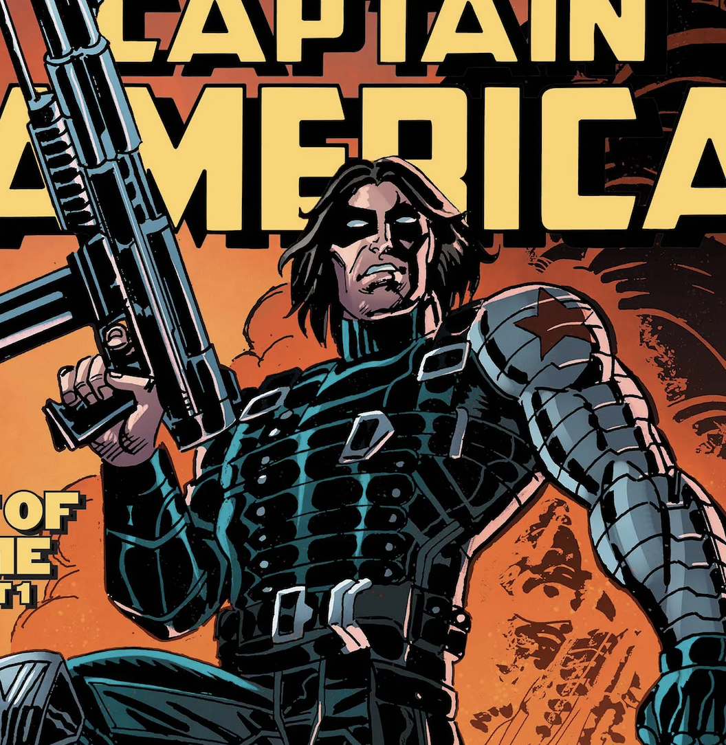 Winter Soldier komiks kresba