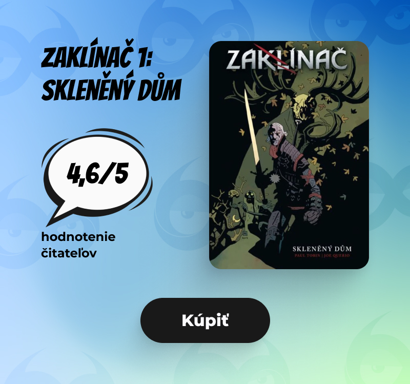 darček za vysvedčenie pre deti 11-14 rokov komiks zaklínač