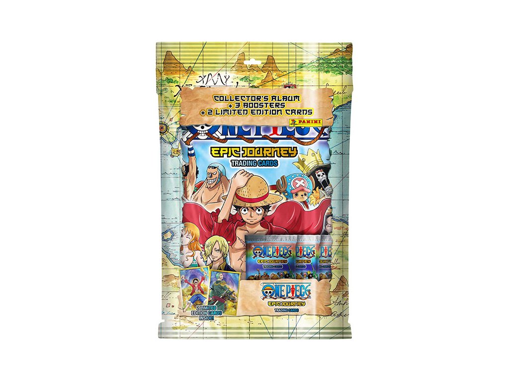 one piece epic journey trading cards starter set album limited cards 8018190030723 1