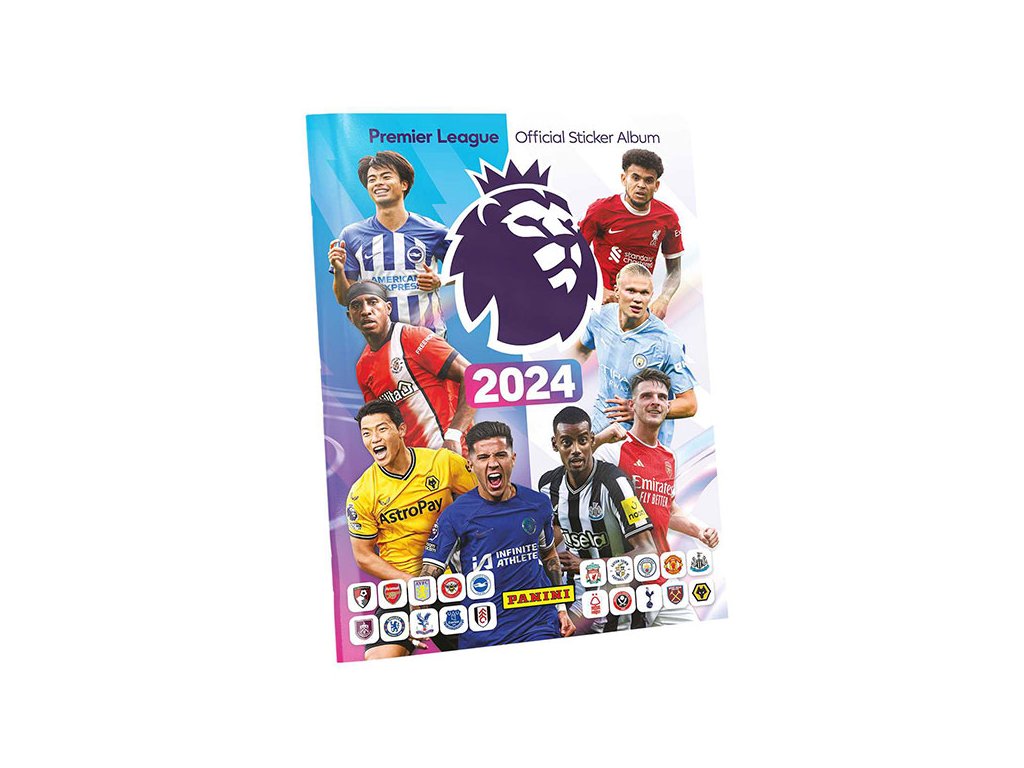 panini premier league 2023 2024 album na samolepky 8051708009606