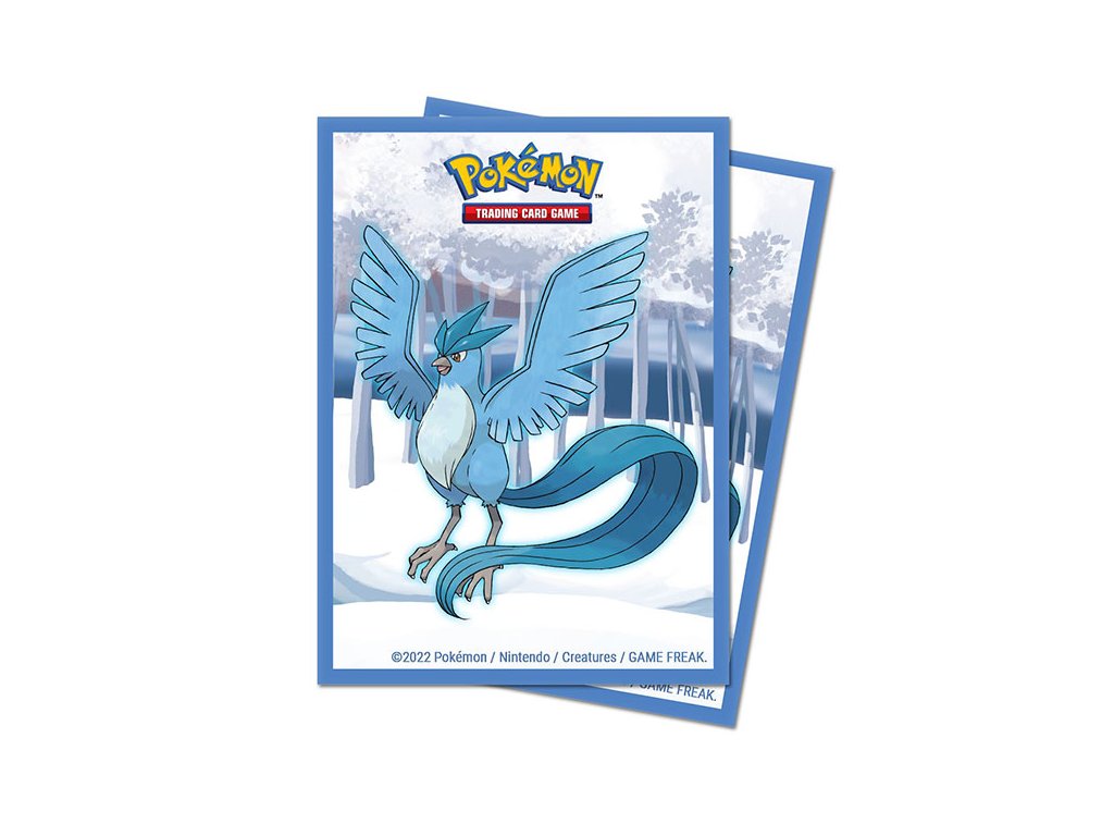 ultra pro pokemon frosted forest obaly na karty 65 ks 074427159863