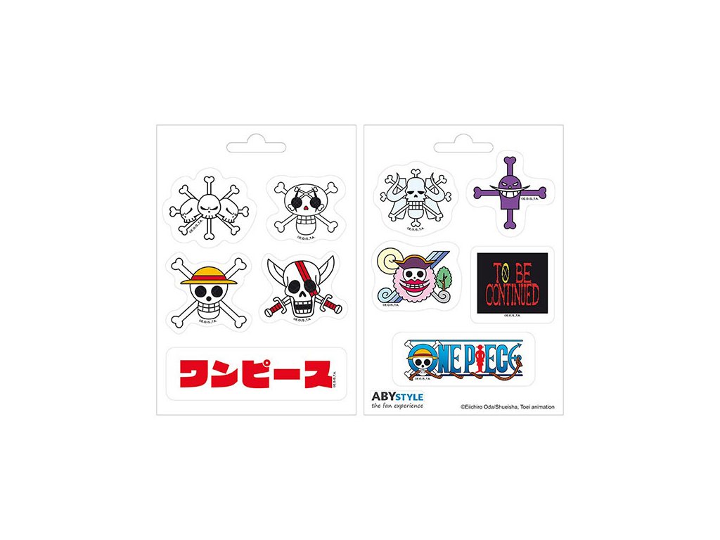one piece nalepky emperors skulls 2 pack 16 x 11cm samolepky 3665361140337 1