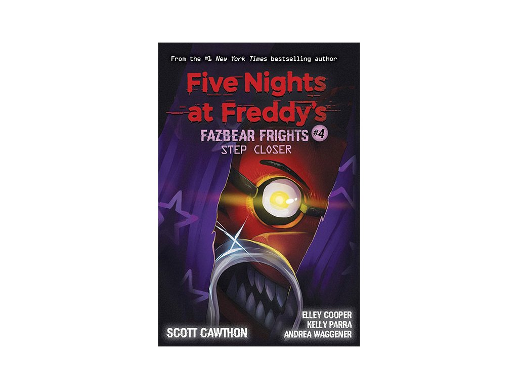 five nights at freddy s fazbear frights 4 step closer kniha 9781338576054