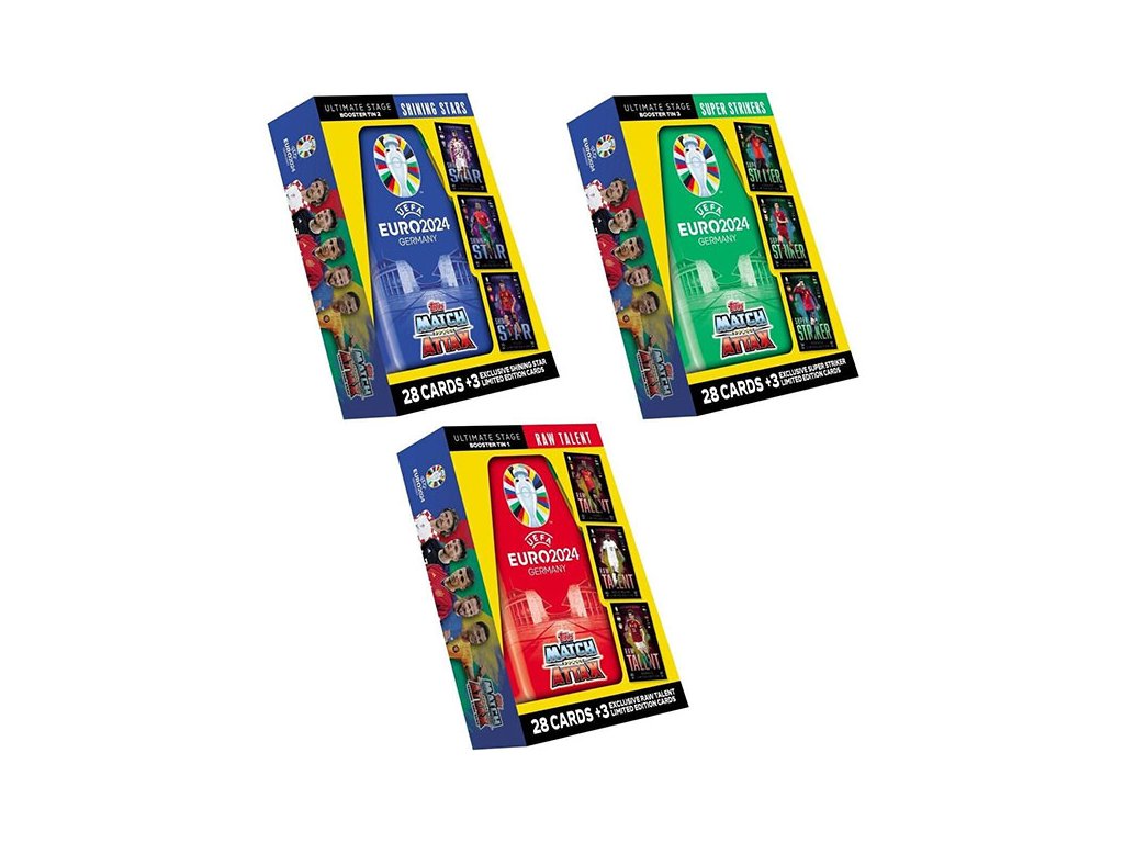 futbalove karty topps match attax uefa euro 2024 mini tin 5053307067912 1