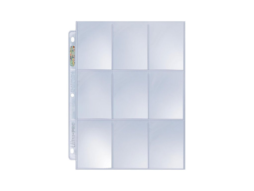 obaly na karty ultra pro silver series stranky do albumu 11 dierok 074427814427