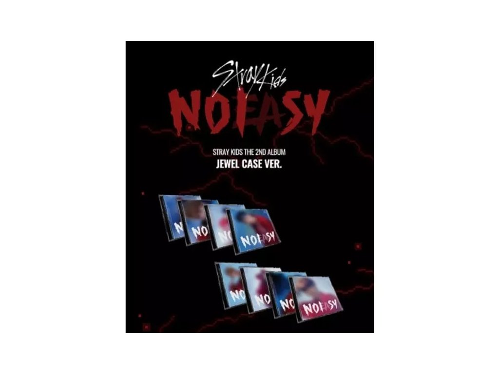 stray kids 2nd album noeasy jewel case version 8809755509118 1
