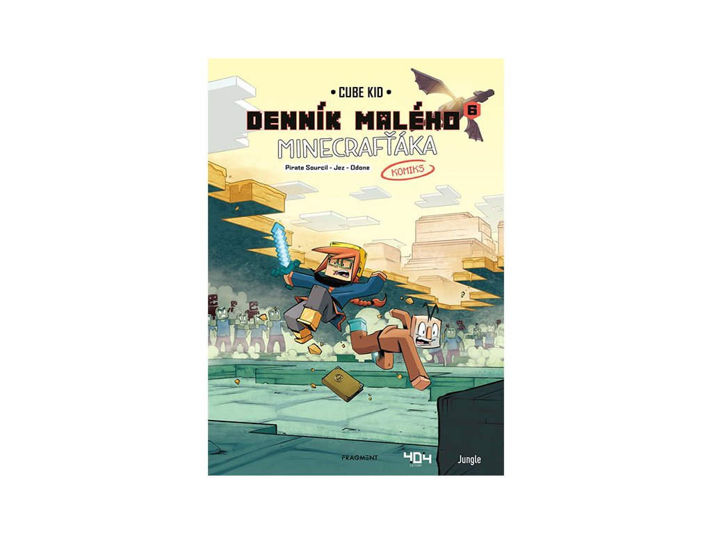 minecraft komiks dennik maleho minecraftaka 6 komiks pre deti 9788056634417 1