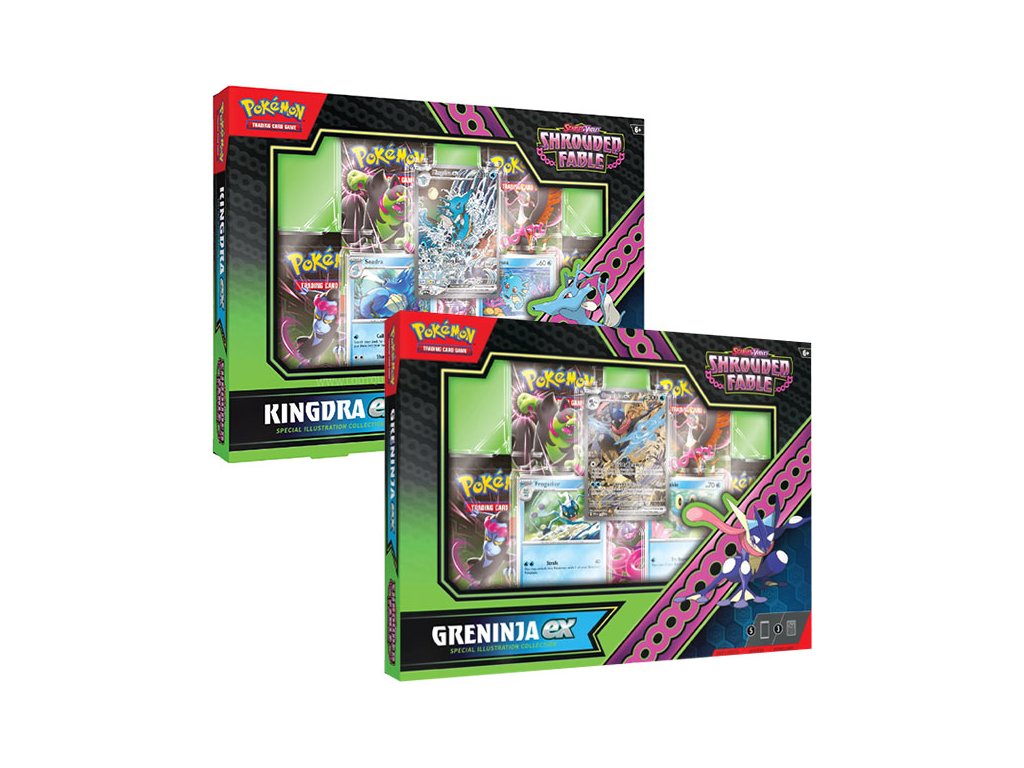 pokemon tcg scarlet violet 6 5 shrouded fable kingdra ex greninja ex special collection karty 820650858567