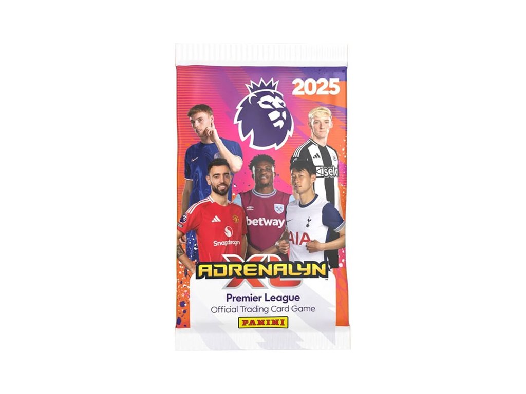 futbalove karty panini premier league 2024 2025 adrenalyn booster pack 8051708015263