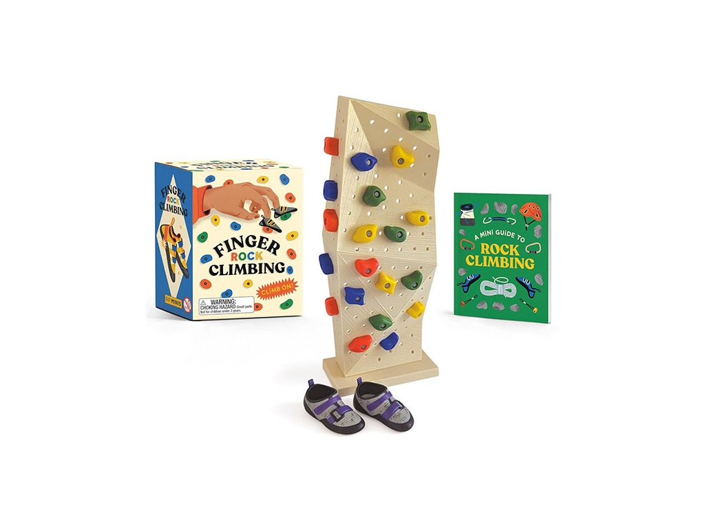 finger rock climbing climb on miniature editions 9780762487653