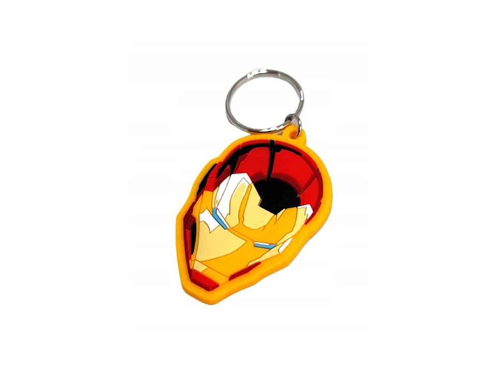 marvel comics iron man klucenka rubber 5050293389769 1