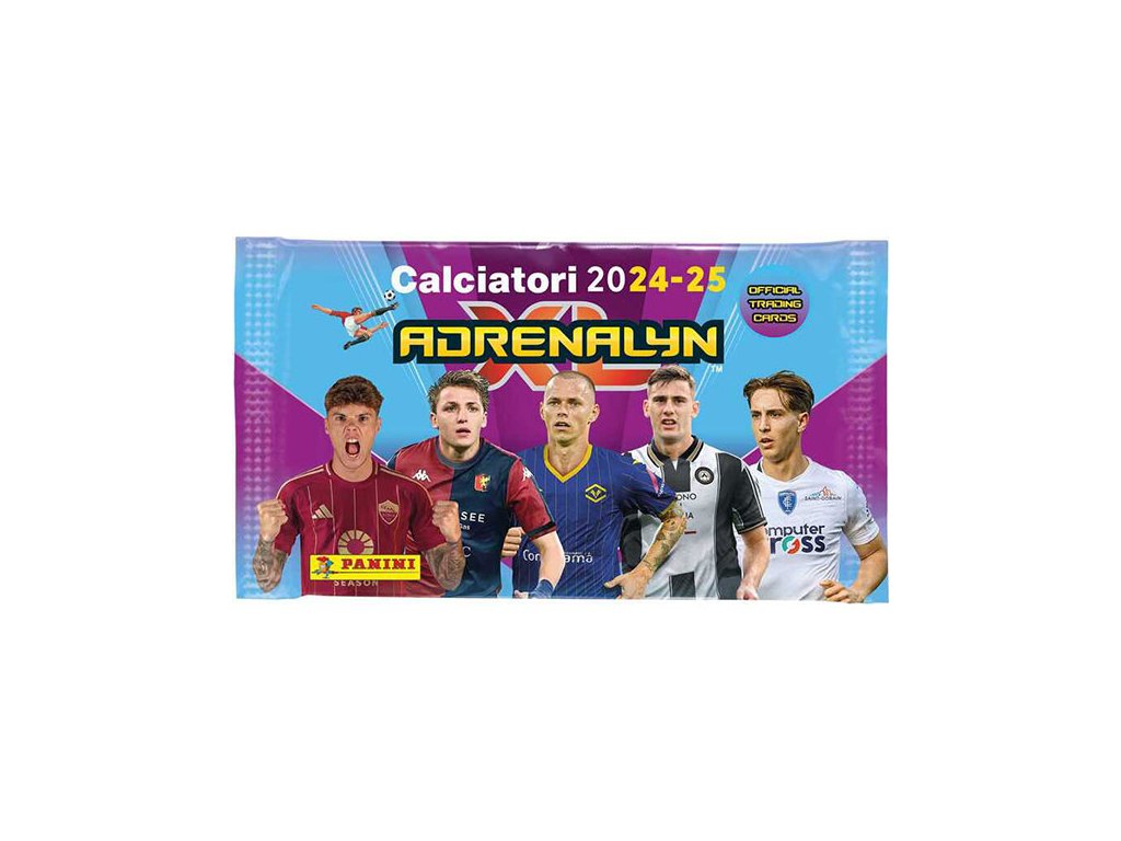 futbalove karty panini serie a calciatori 2024 2025 adrenalyn xl booster pack 8021041012960