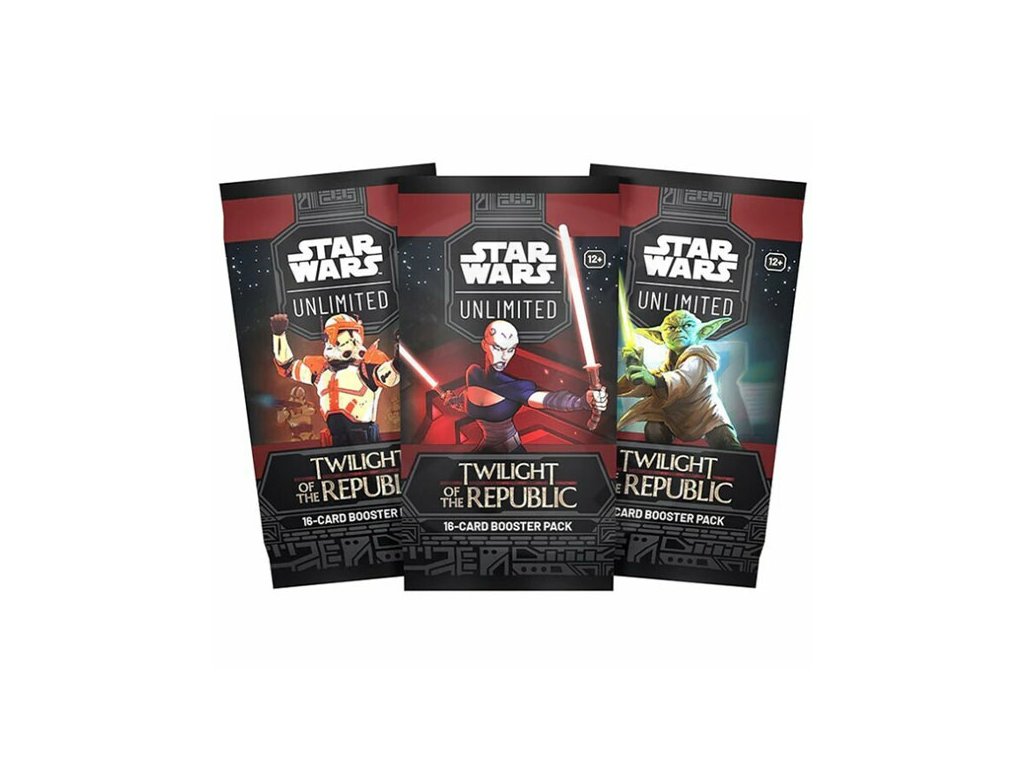 star wars unlimited tcg twilight of the republic booster pack 841333122232