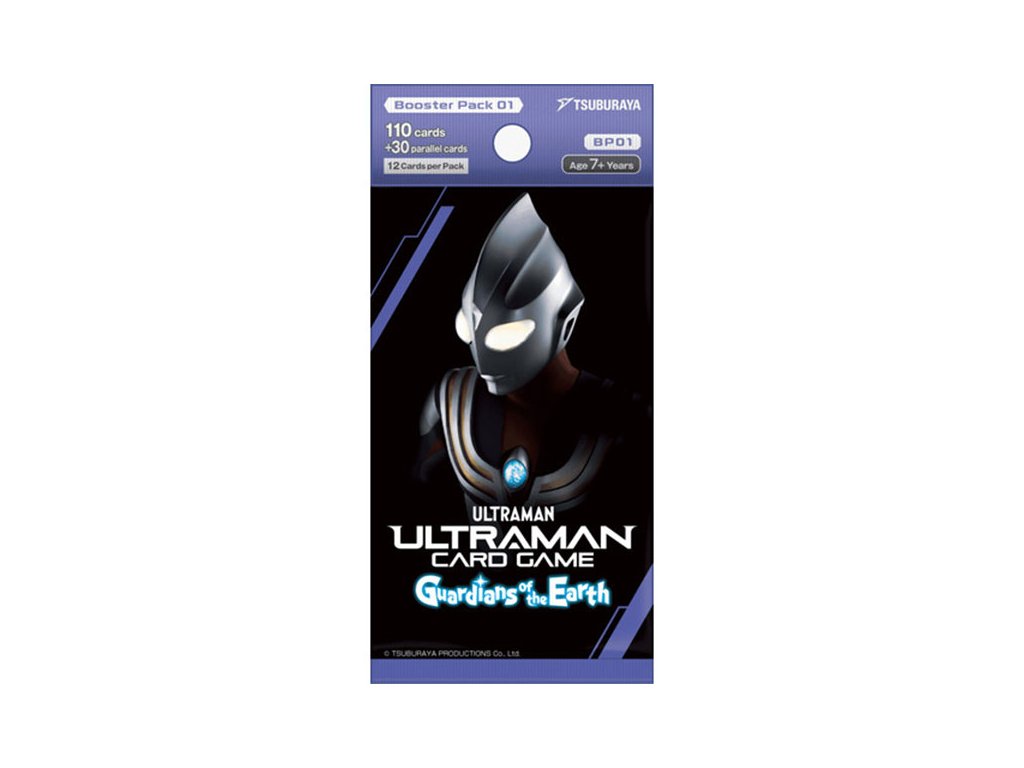 ultraman tcg guardians of the earth bp 01 booster pack 4570066530255
