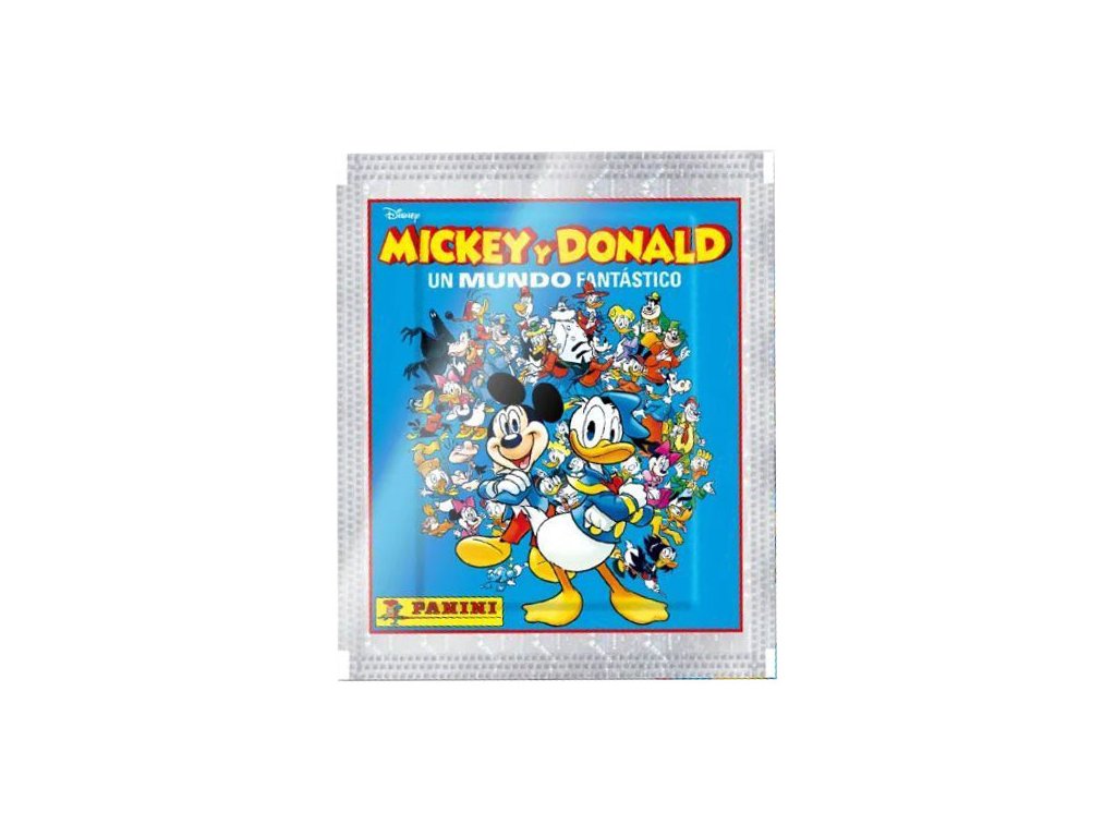 panini mickey donald a fantastic world samolepky 8051708006926 1