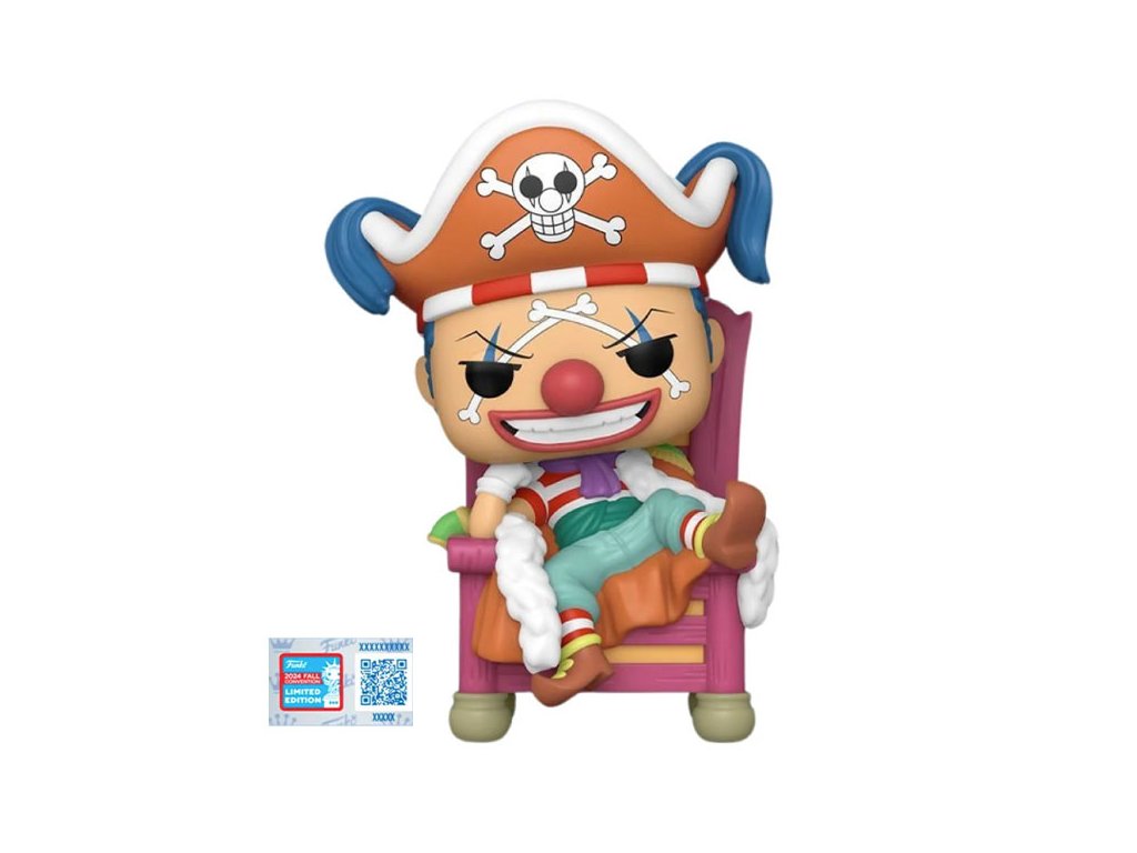 funko pop one piece buggy the clown exclusive 2024 fall convention limited edition 15 cm figurka 889698786669 1
