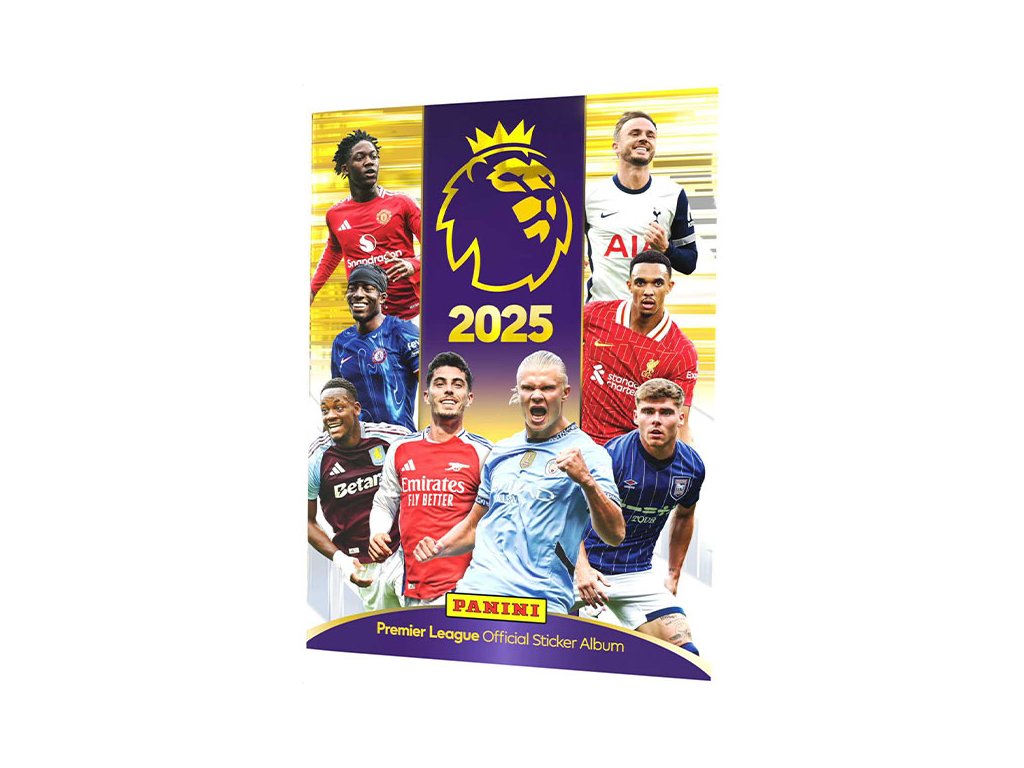 panini premier league 2024 2025 album na samolepky 8051708009606