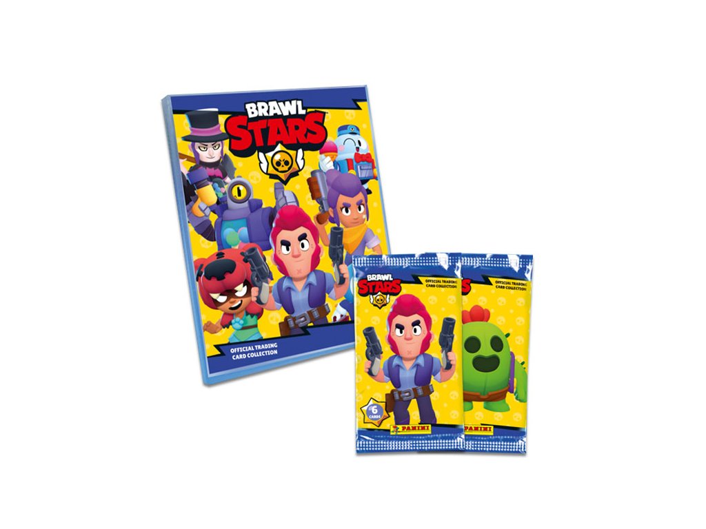 panini brawl stars zberatelske karty starter set 2