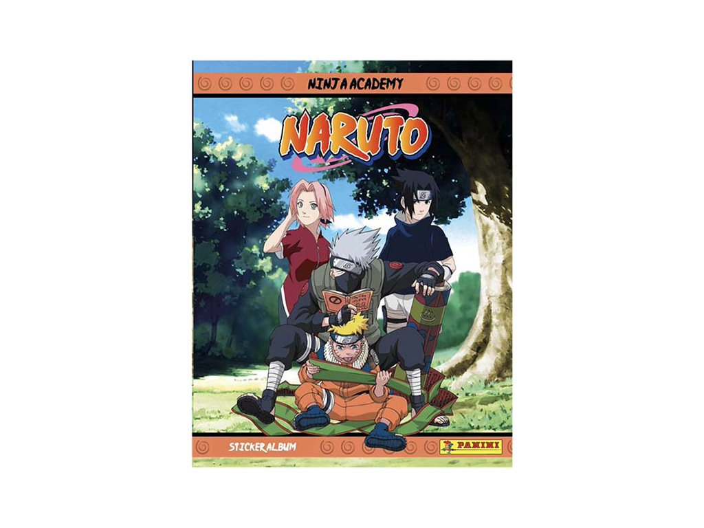 panini naruto ninja academy album na samolepky 4193796003907