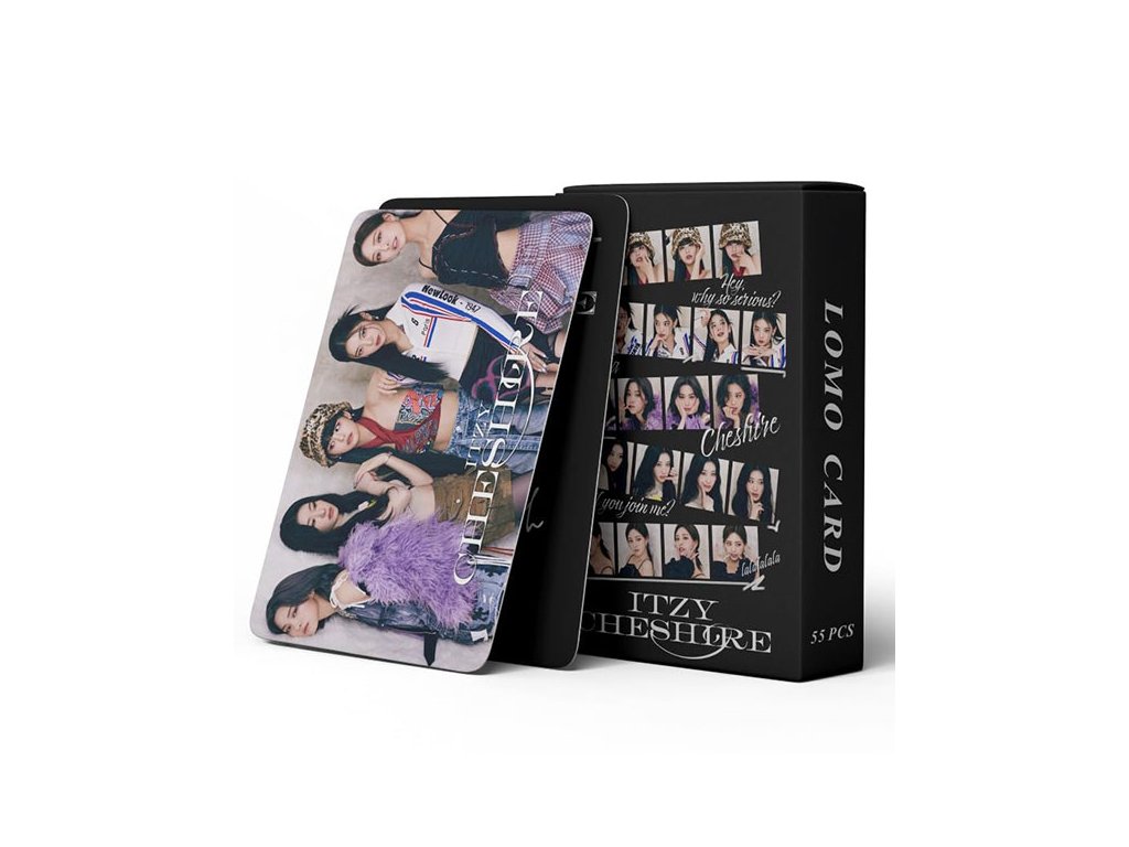 itzy cheshire lomo cards 55 ks zberatelske karty k pop 1
