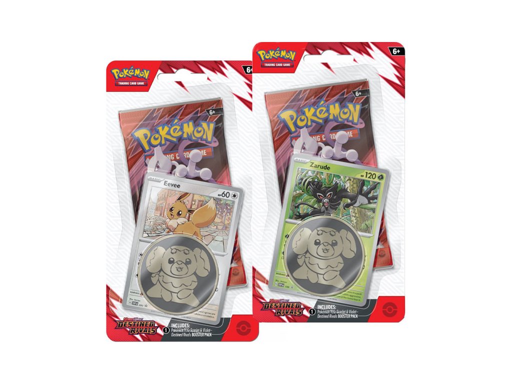 pokemon tcg scarlet violet 10 destined rivals checklane blister pack