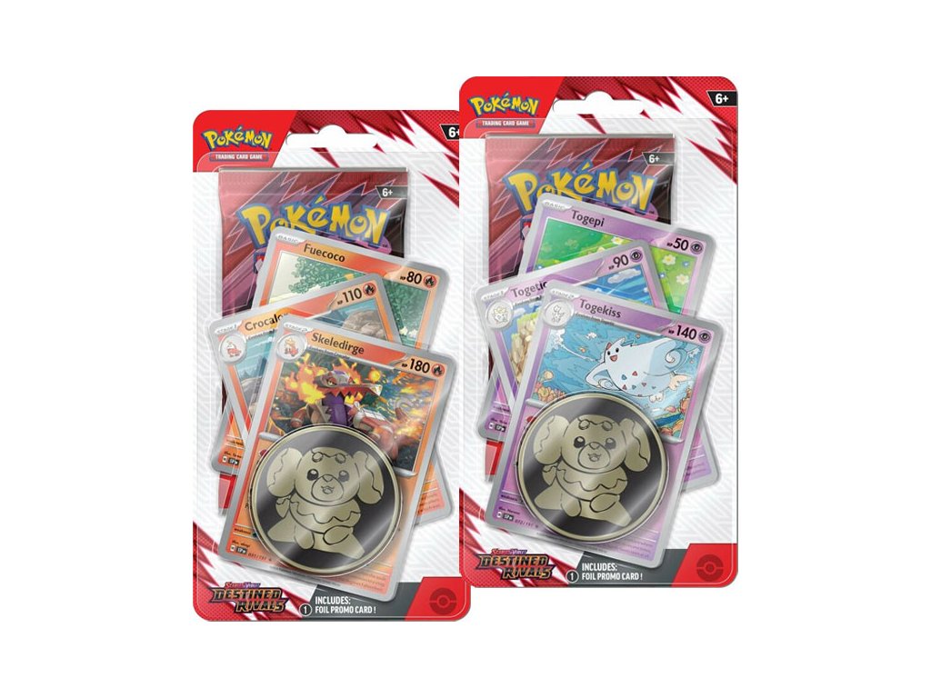 pokemon tcg scarlet violet 10 destined rivals premium checklane blister pack
