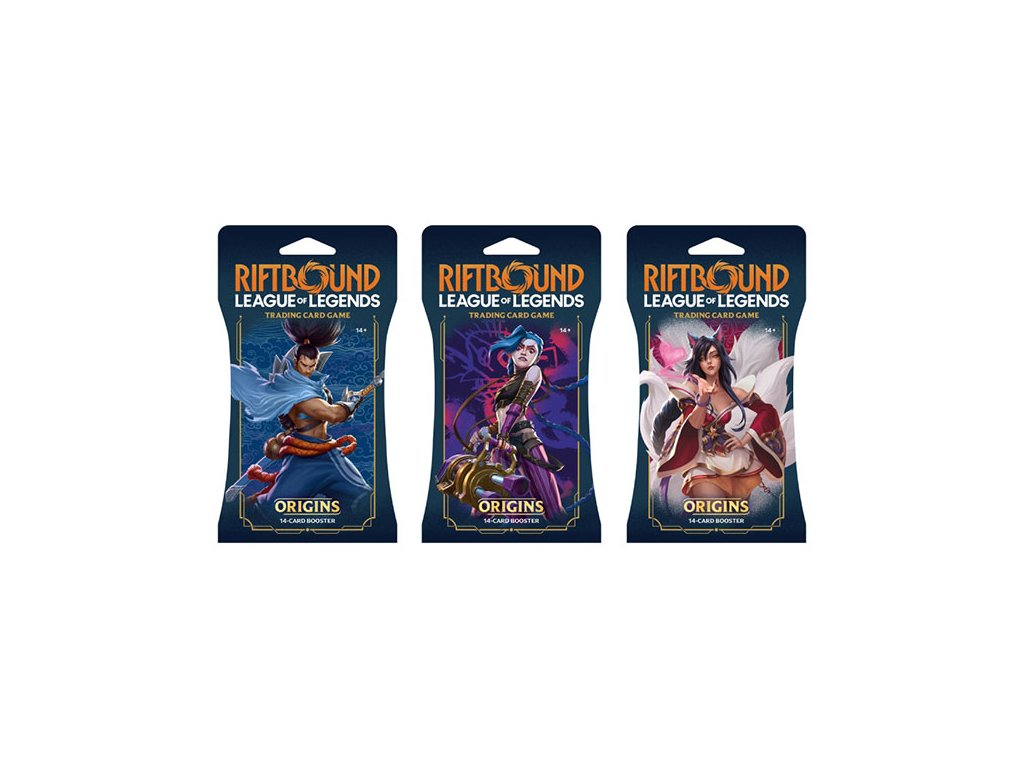 riftbound league of legends tcg sleeved booster pack karty