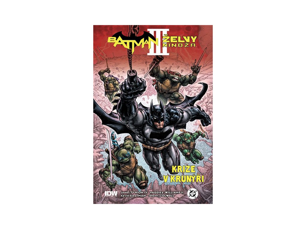 batman zelvy nindza 3 krize v krunyri brozovana vazba komiks 9788076797239 1