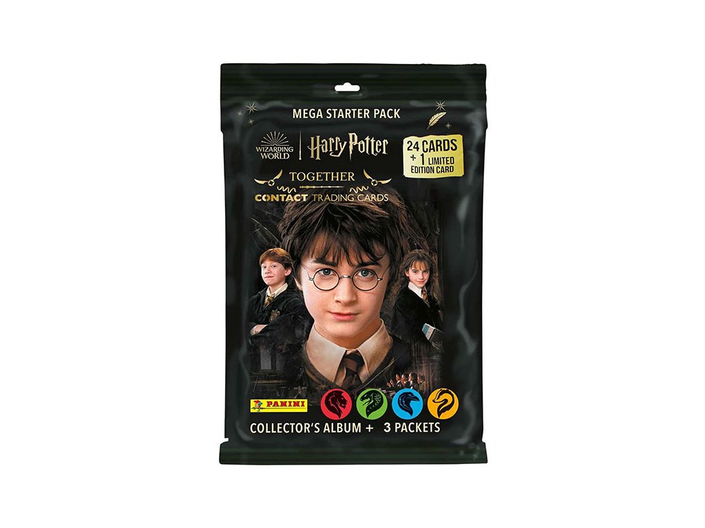 panini harry potter together contact zberatelske karty starter pack 8018190036466