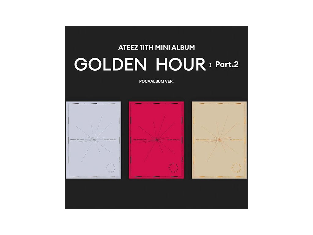 ateez 11th mini album golden hour part 2 pocaalbum ver k pop 8803581203462 1