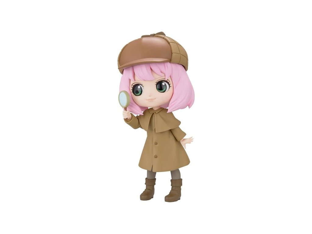 spy x family figure anya forger q posket research ver b 13 cm figurka 4983164885644 1
