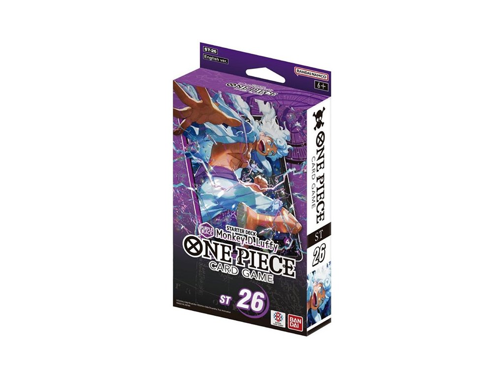 one piece tcg monkey d luffy starter deck st 26 810158832459