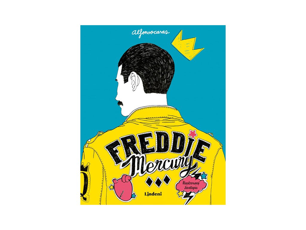 freddie mercury ilustrovany zivotopis kniha 9788056614464 1