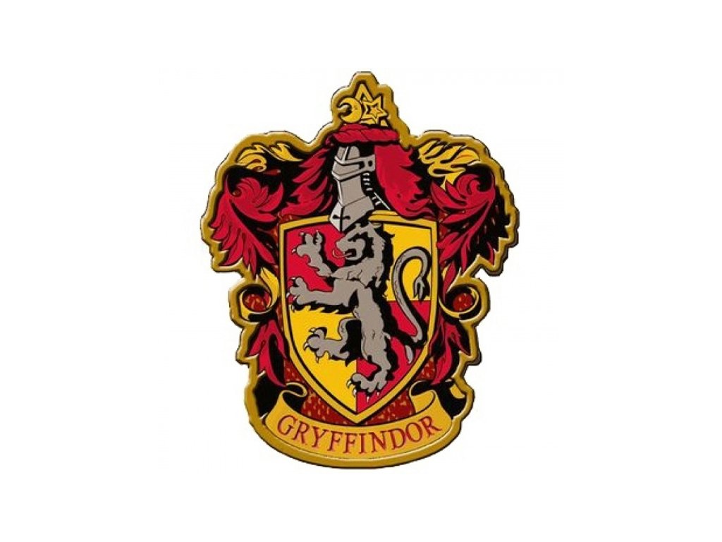 harry potter gryffindor enamel pin badge odznak kovovy 5050293754659 1