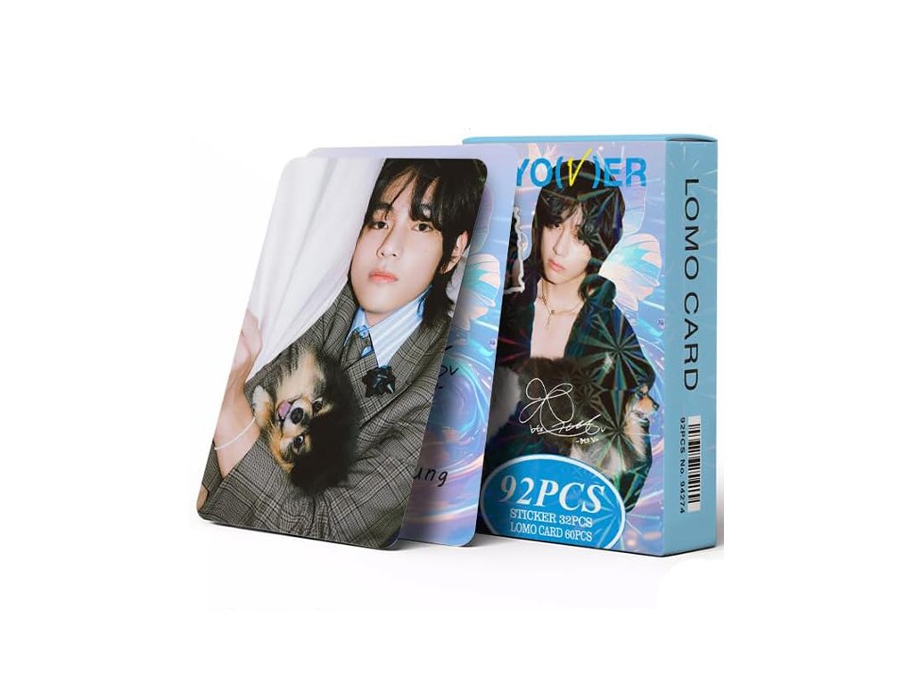 bts v layover holograficke lomo cards 92 ks zberatelske karty 1